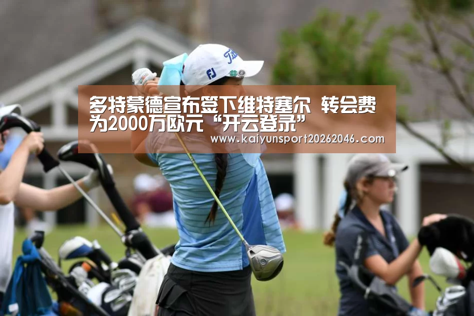多特蒙德宣布签下维特塞尔 转会费为2000万欧元“开云登录”(图2) 开云APP